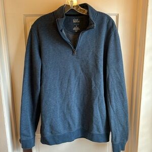 Men’s Light Blue Half Zip